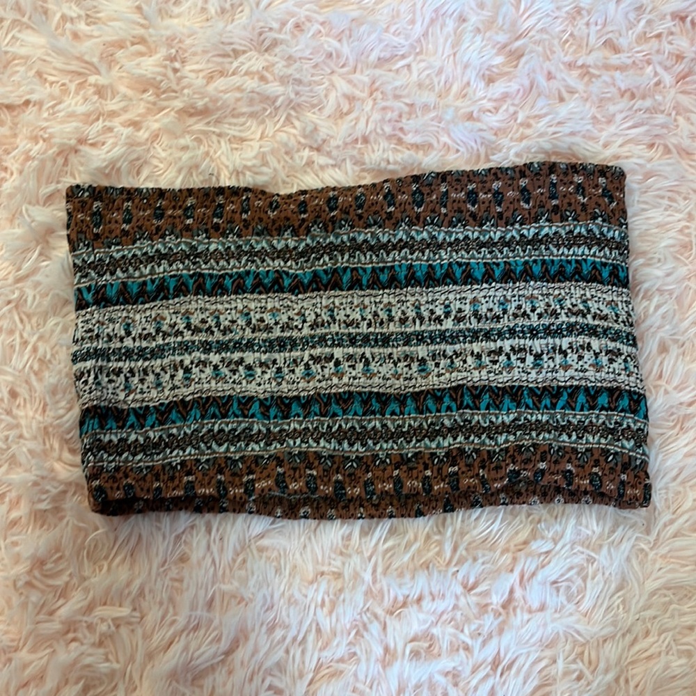 boho tube top